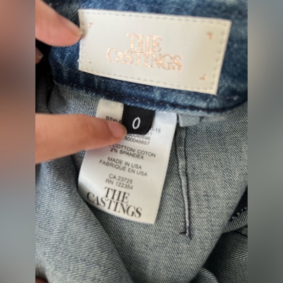 Aritzia The Casting Denim Pencil Skirt - Picture 8 of 8